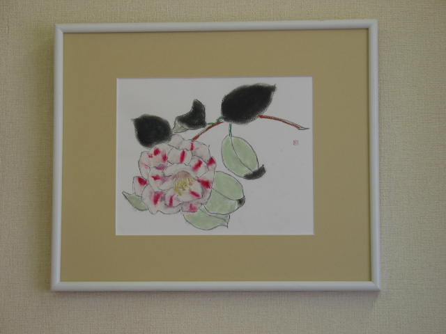 椿　36.5×44.0