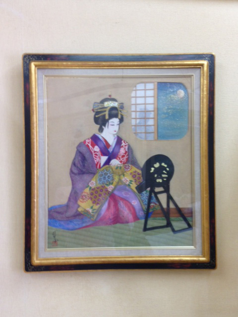 権八の恋　 65cm×58cm